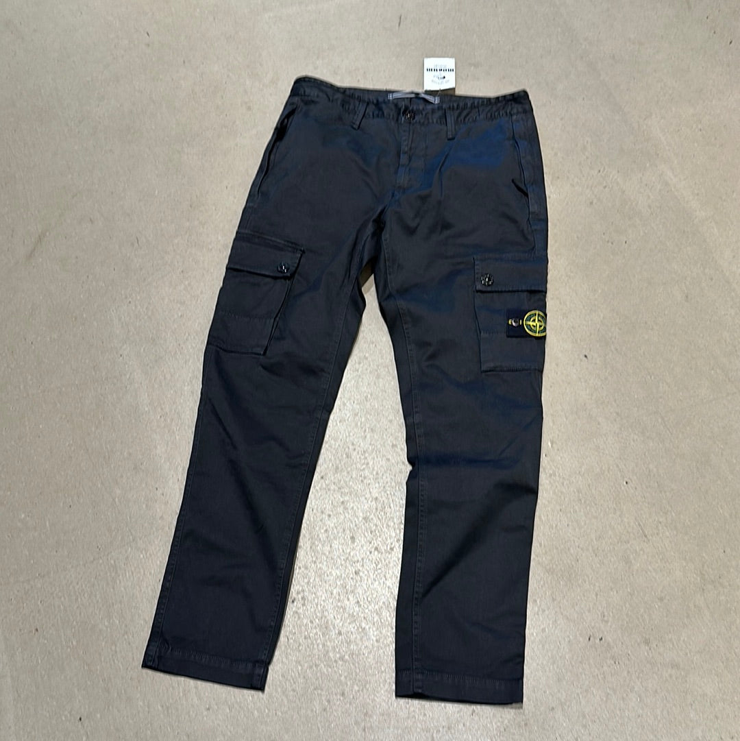 Stone Island Cargo Pants Black 32