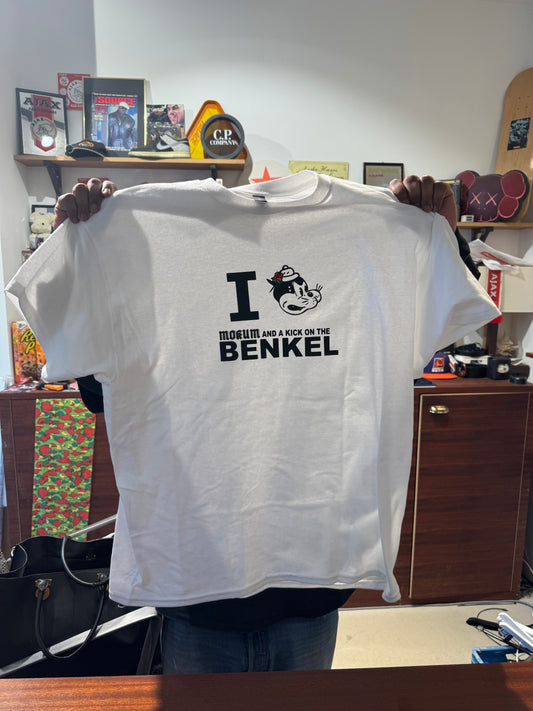 Mokum X Benkel Boys Tee White