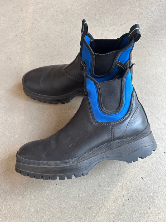 Prada Leather Brixxen Boots Size 11