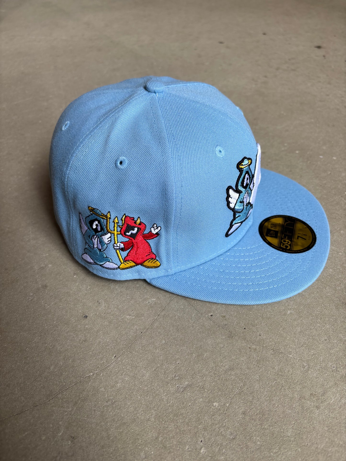 PALACE RIGHT AND WRONG P NEW ERA 59FIFTY BLUE