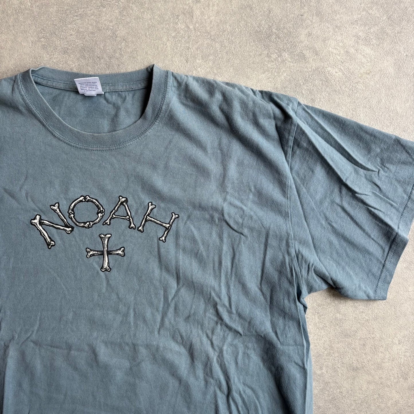 Noah NY Bone Core Tee Light Blue XL