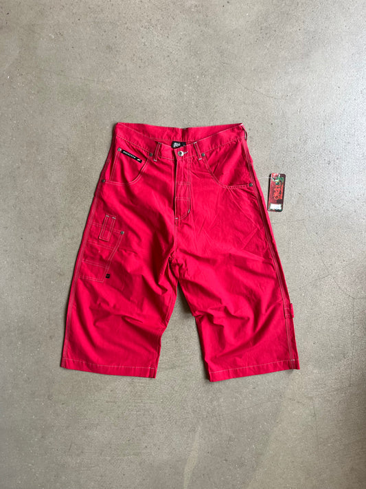 Overzeas Skull Jorts Red Size 30