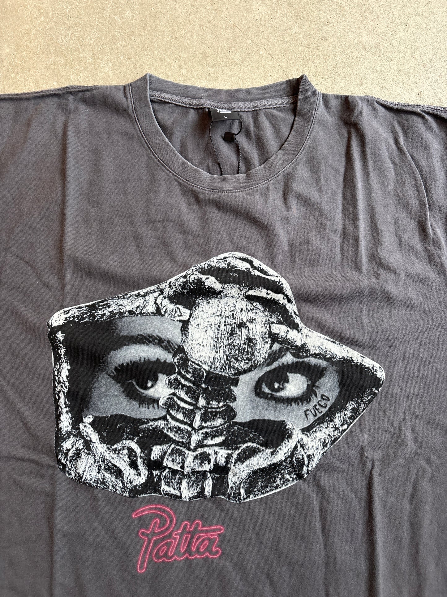 Patta Soundsystem x Ray Feugo Radicale Dromen en Laserogen Tee Grey L