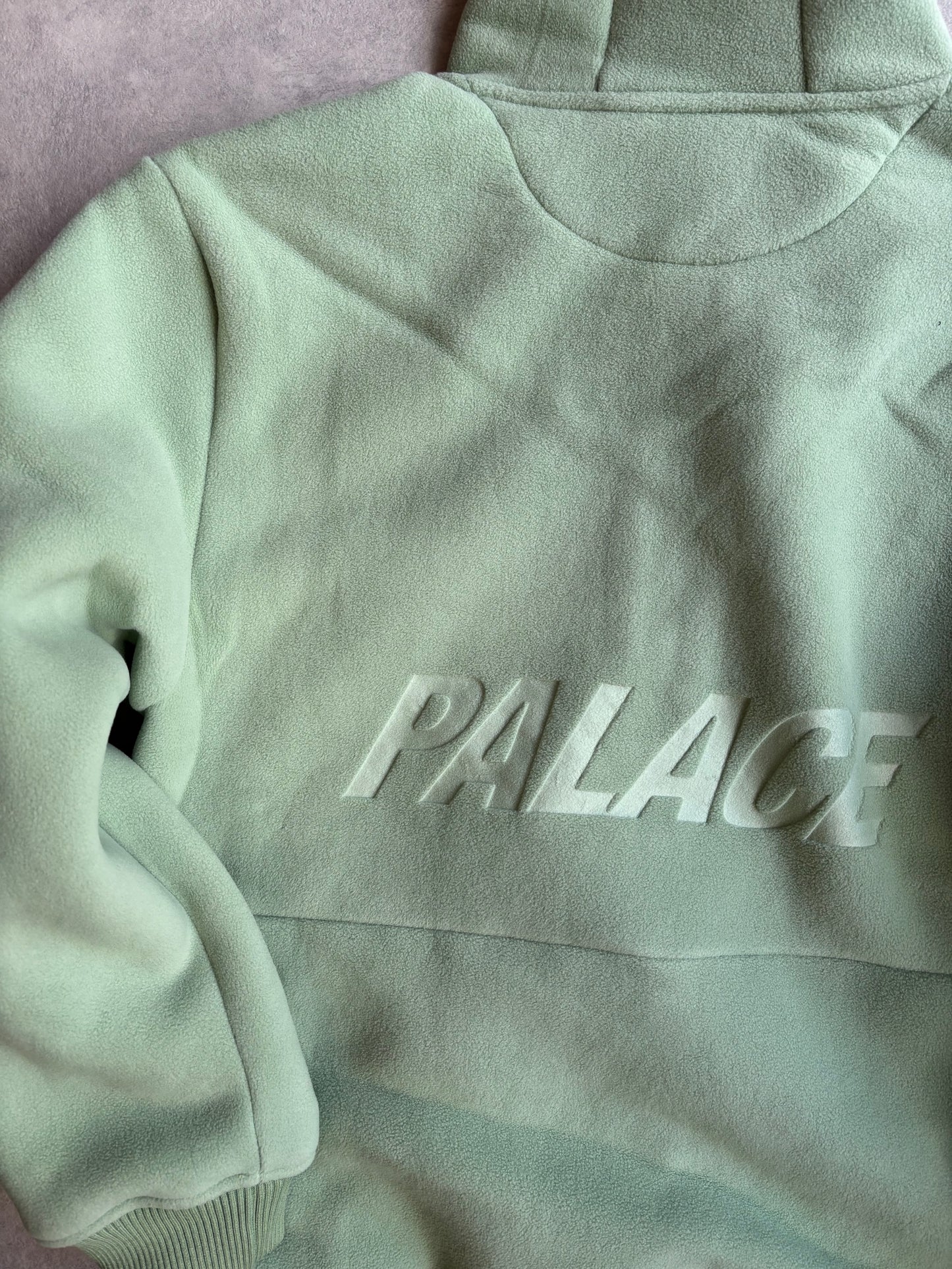 PALACE THERMA ZIP HOOD GREEN