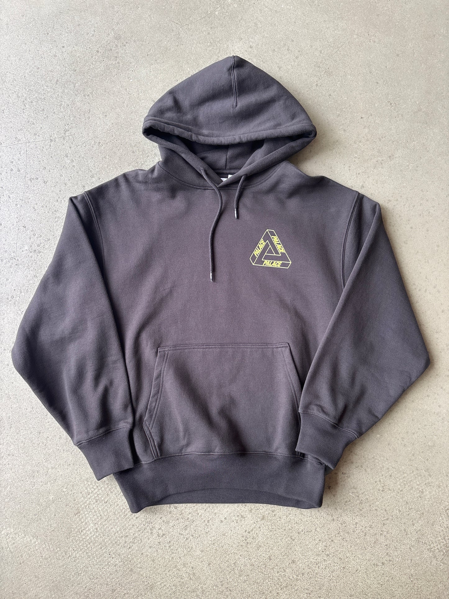 Palace Glow Tri-Ferg Hood Black