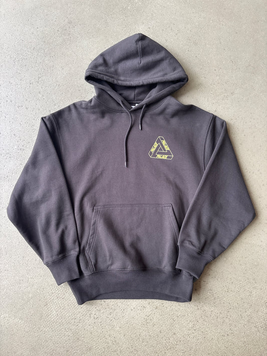 Palace Glow Tri-Ferg Hood Black