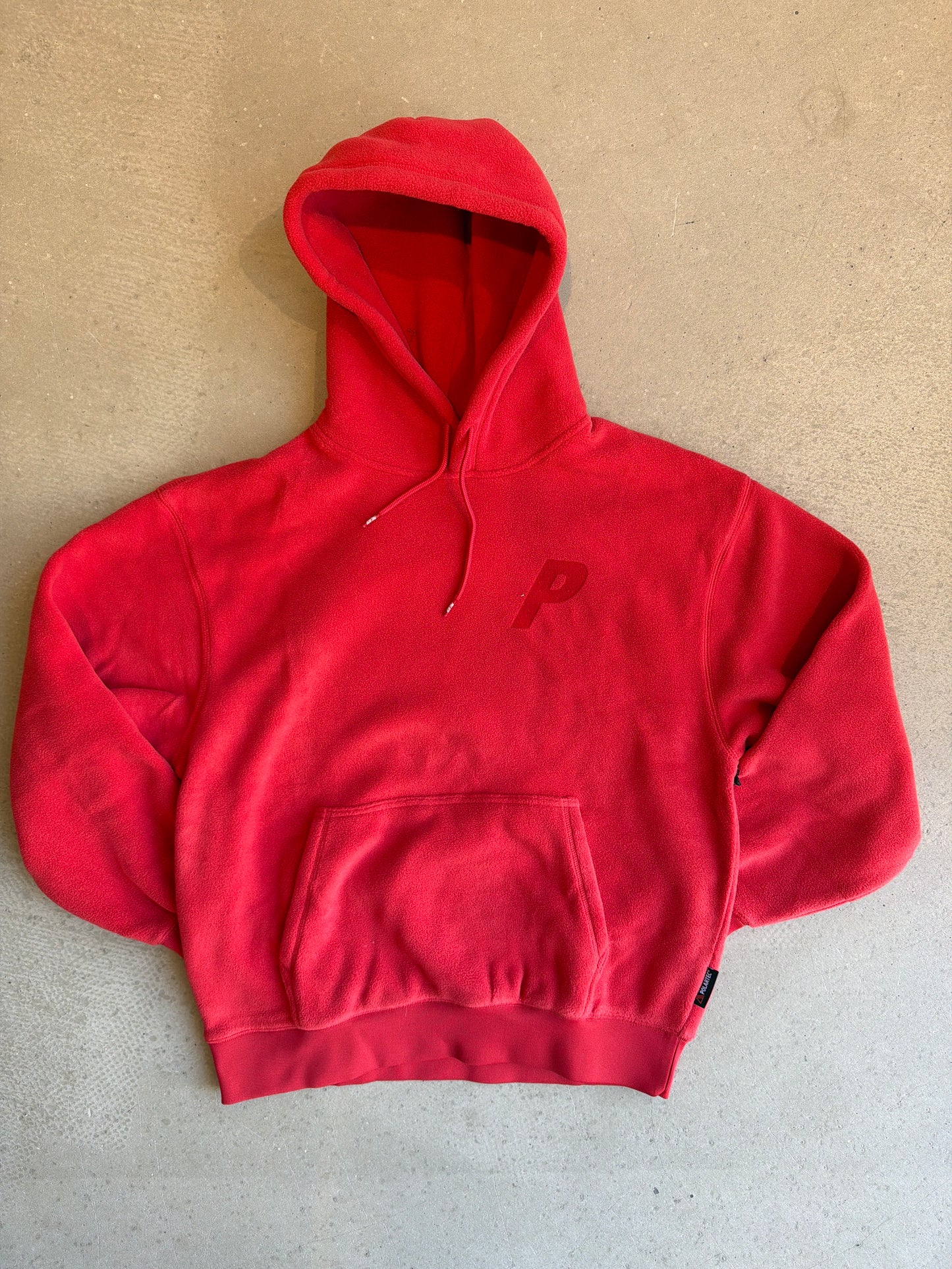 Palace Polartec P3 Hood Mars Red M