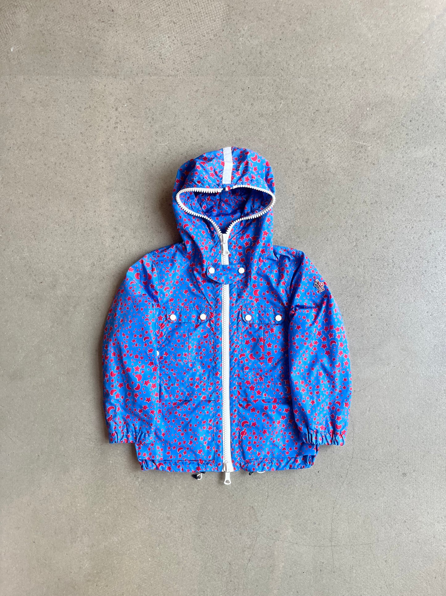 Moncler Stars and Moons Kids Windbreaker Blue 1