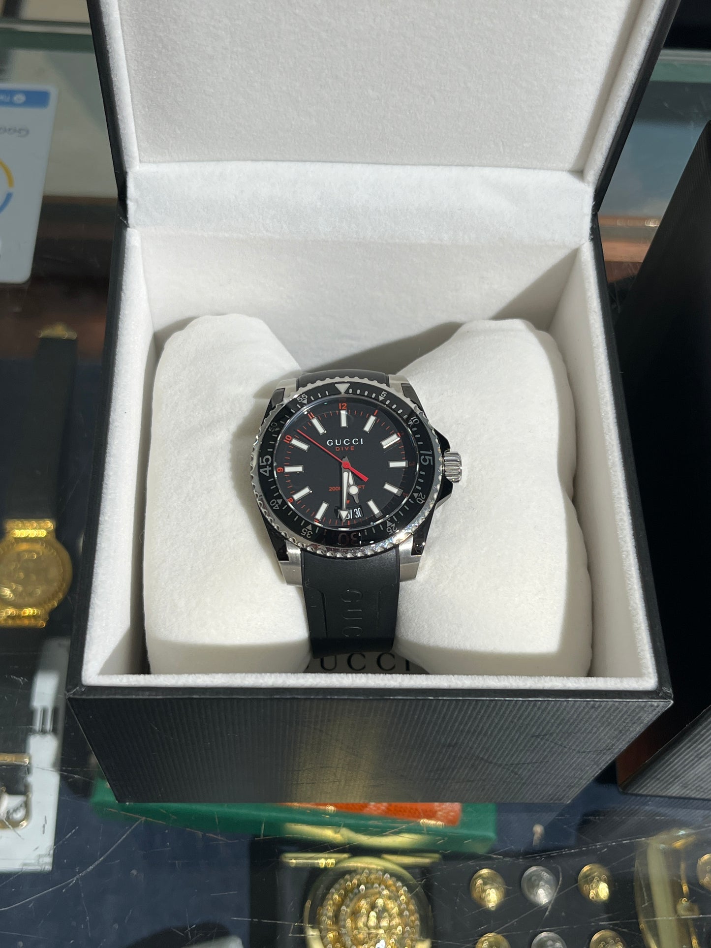 Gucci Dive Watch 45mm Black