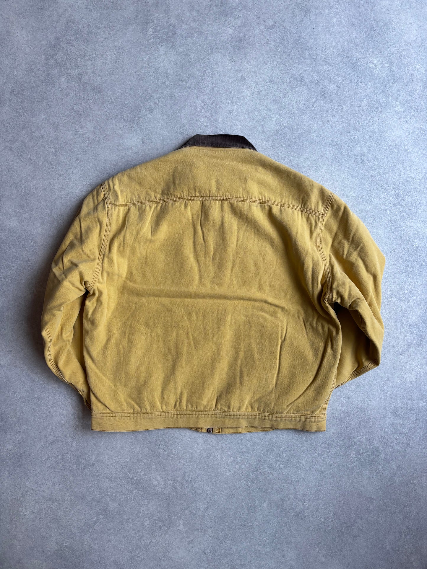Vintage Schott NYC Yellow Bomber Jacket Large