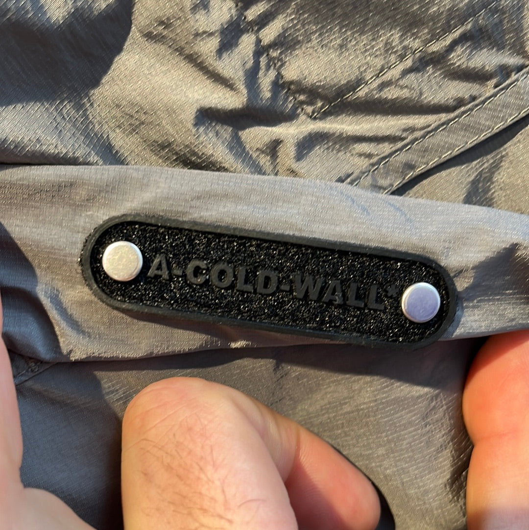 A-COLD-WALL  Nylon Overshirt Mid Grey XL