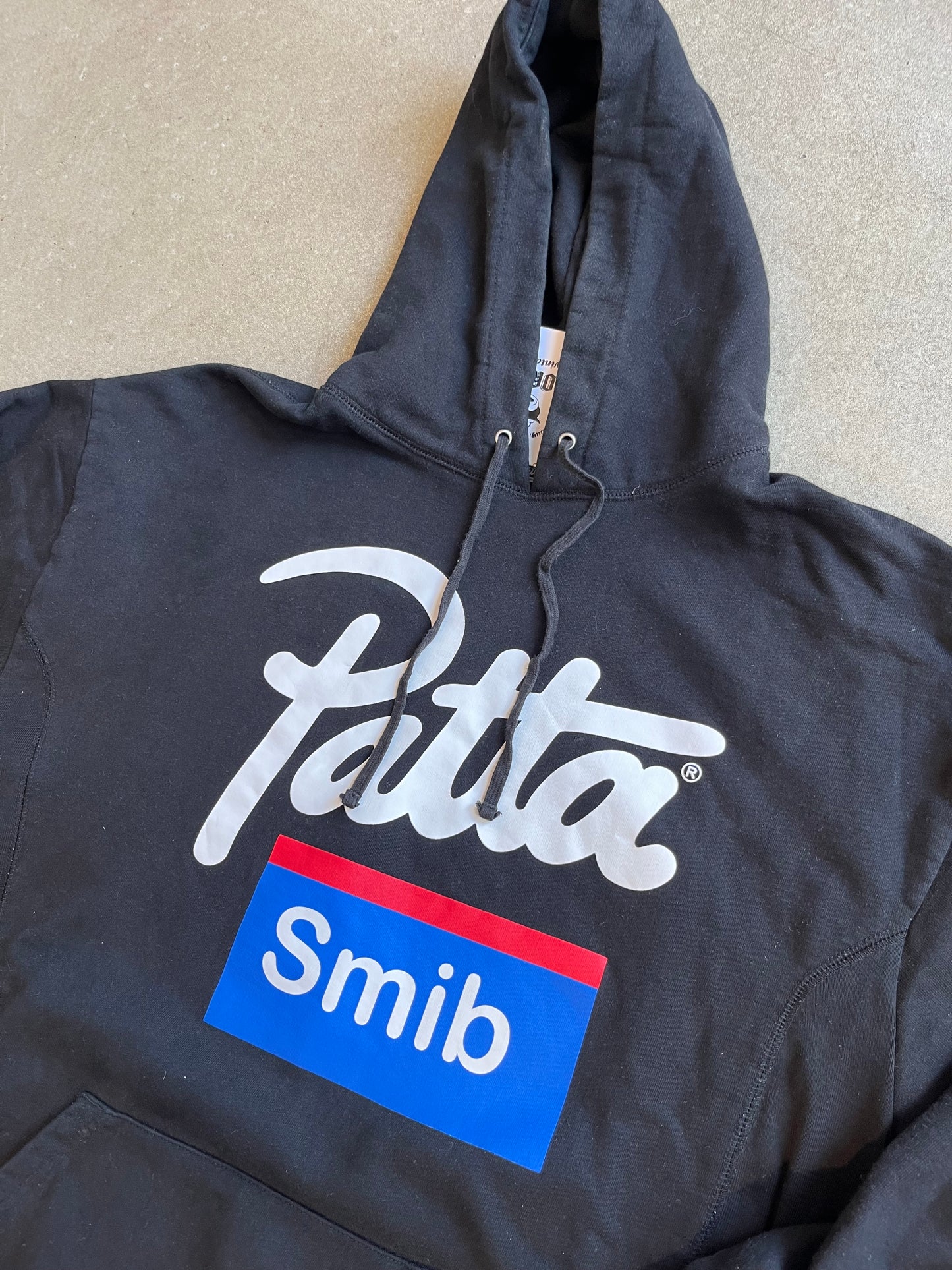 Patta X Smib Black Hoodie Black XXL