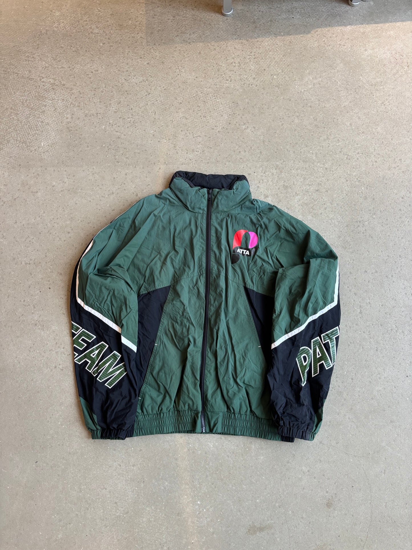 Patta x Mitchell & Russel Team Patta Windbreaker Jacket Green M