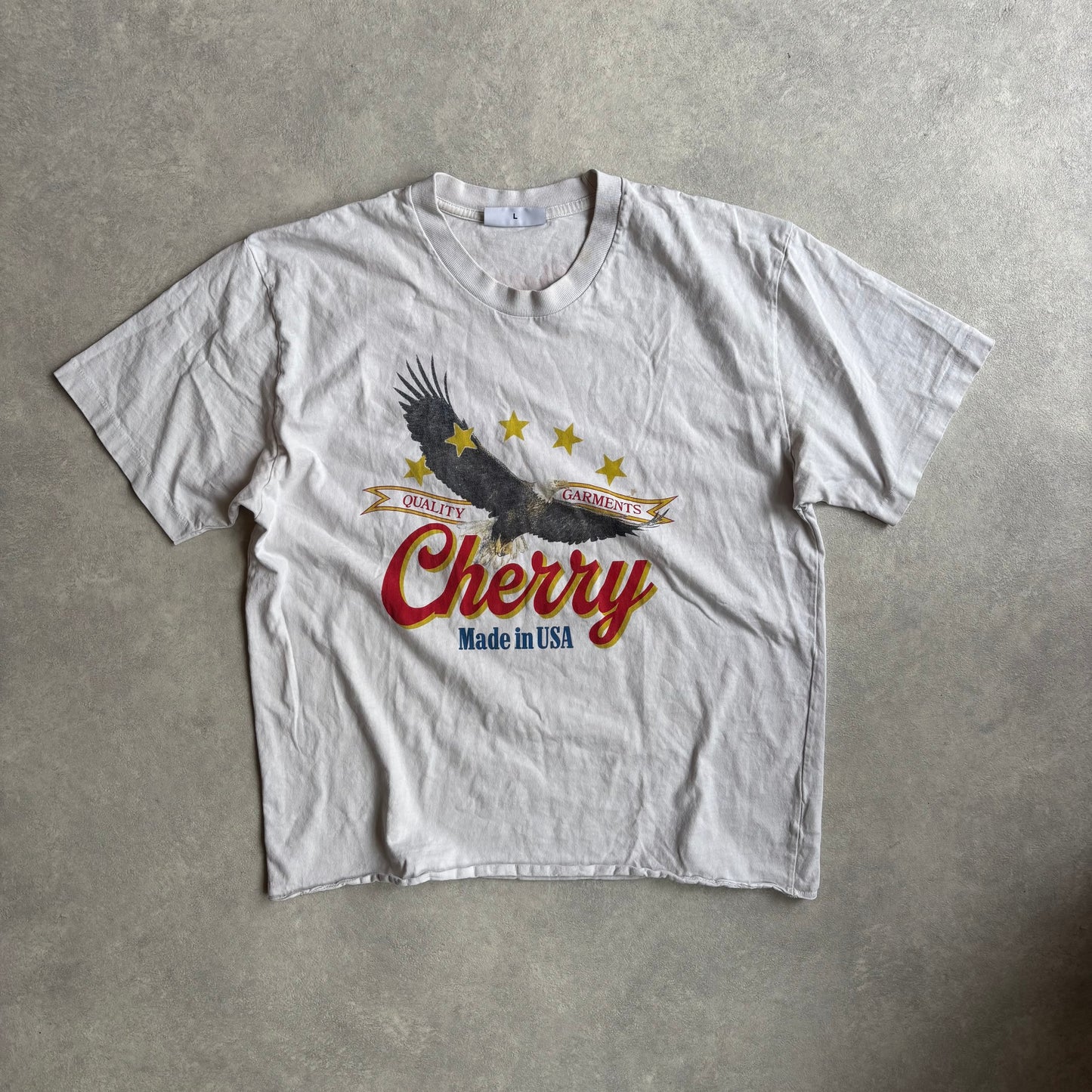 Cherry Los Angeles Size L Made in USA