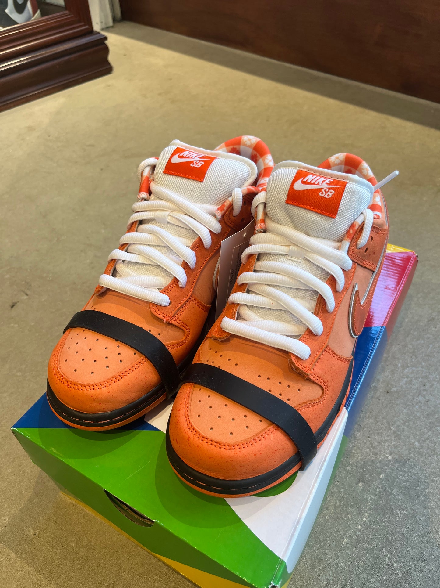 Nike SB Dunk Low Concepts Orange Lobster 42.5