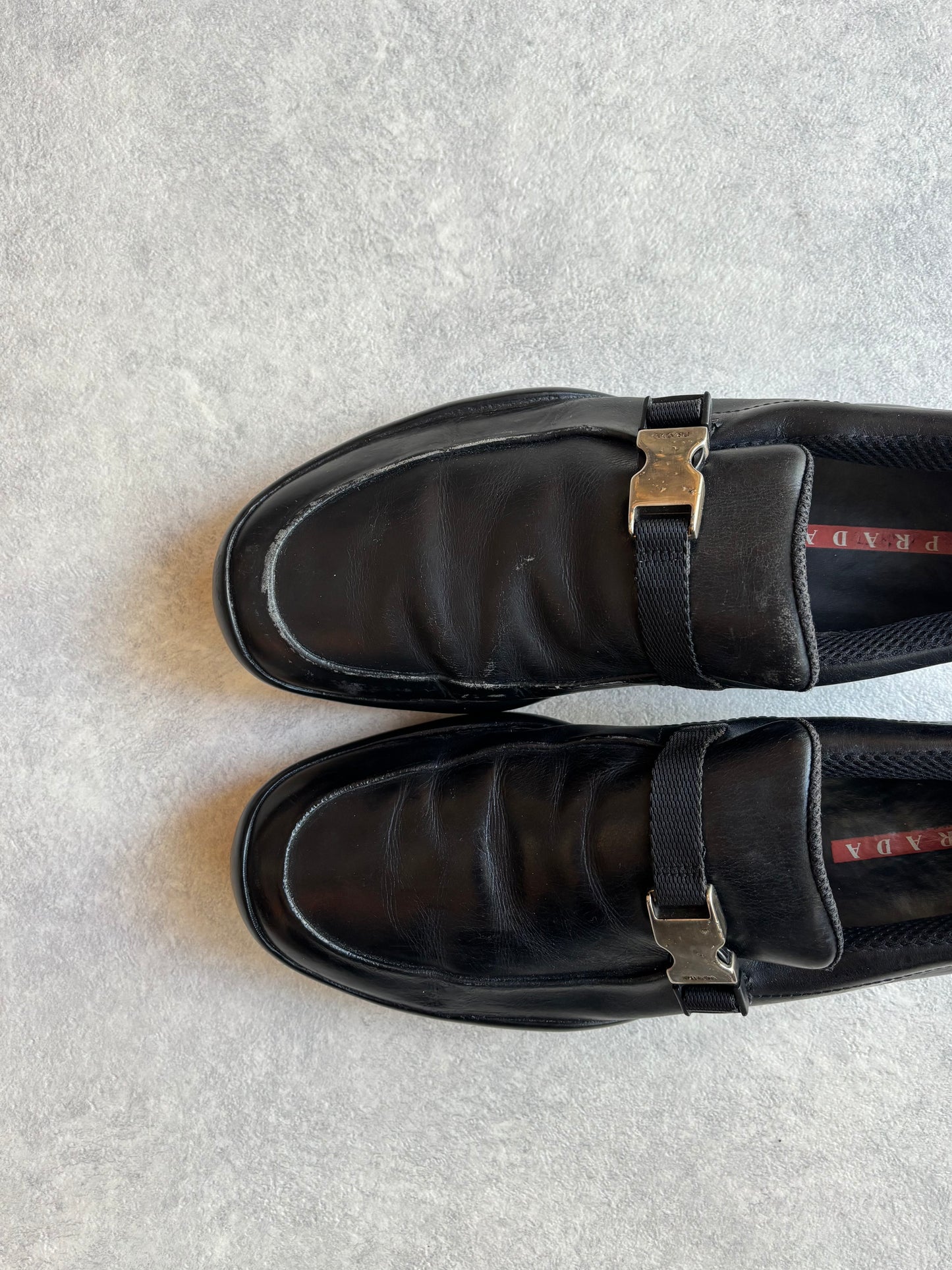 Prada Buckle Loafers  Size 9 (29 CM)
