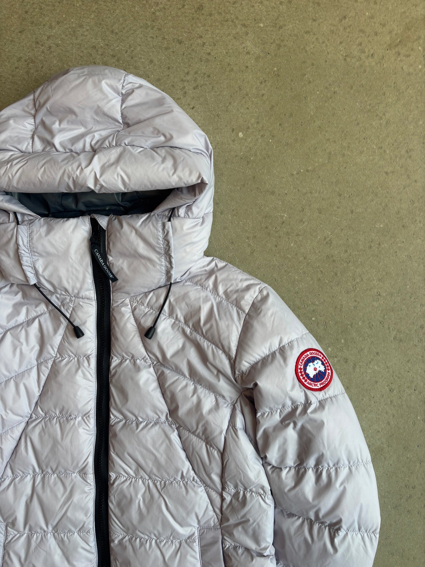 Canada Goose Womens Abbott Hoody Lilac Medium