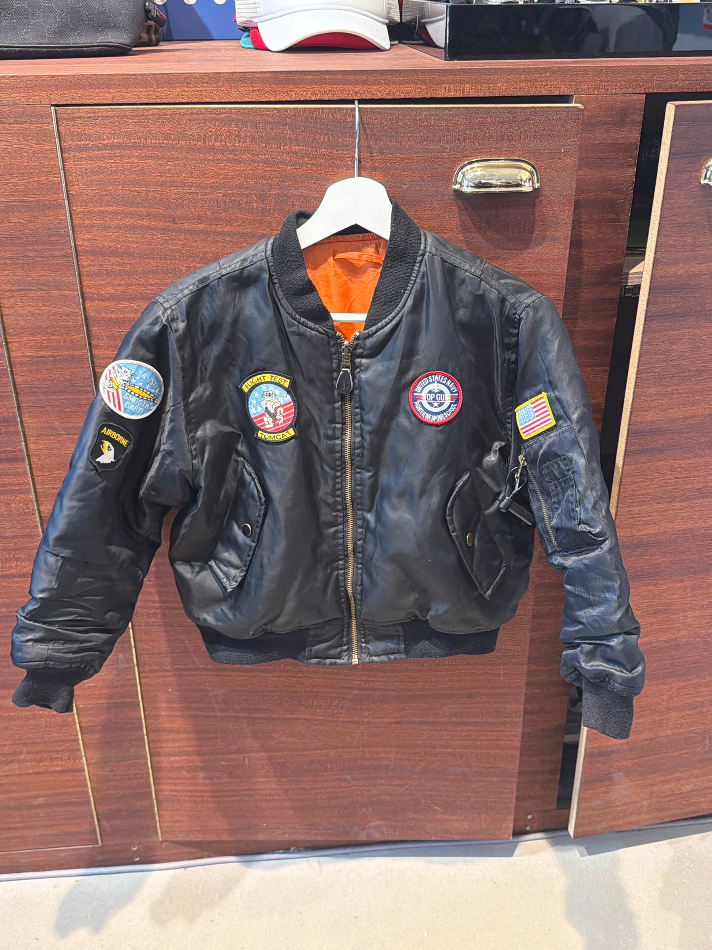 Bomberjacket black Topgun 12 yr