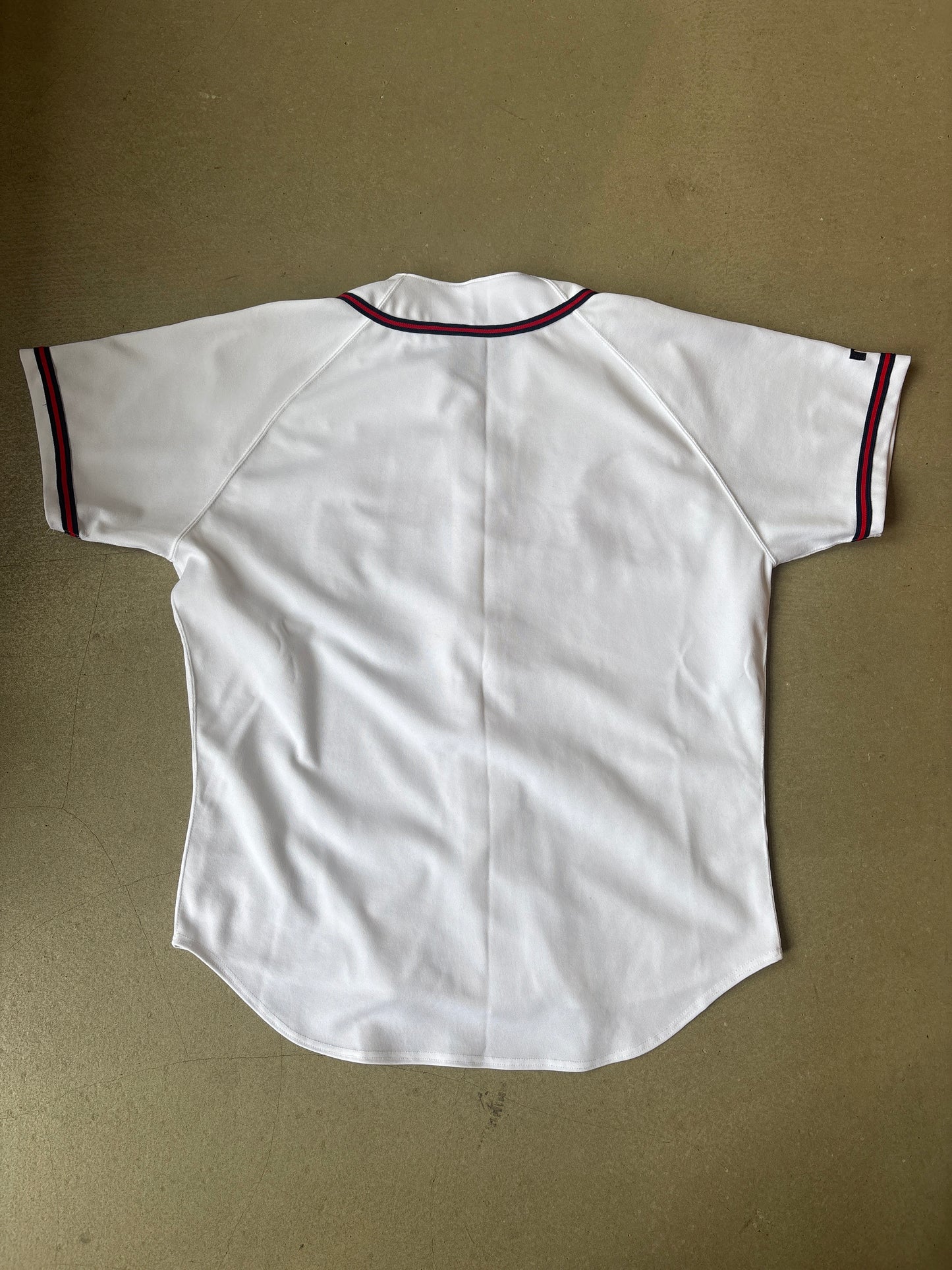 Vintage 90s MLB Russell Athletic Atlanta Braves White 48