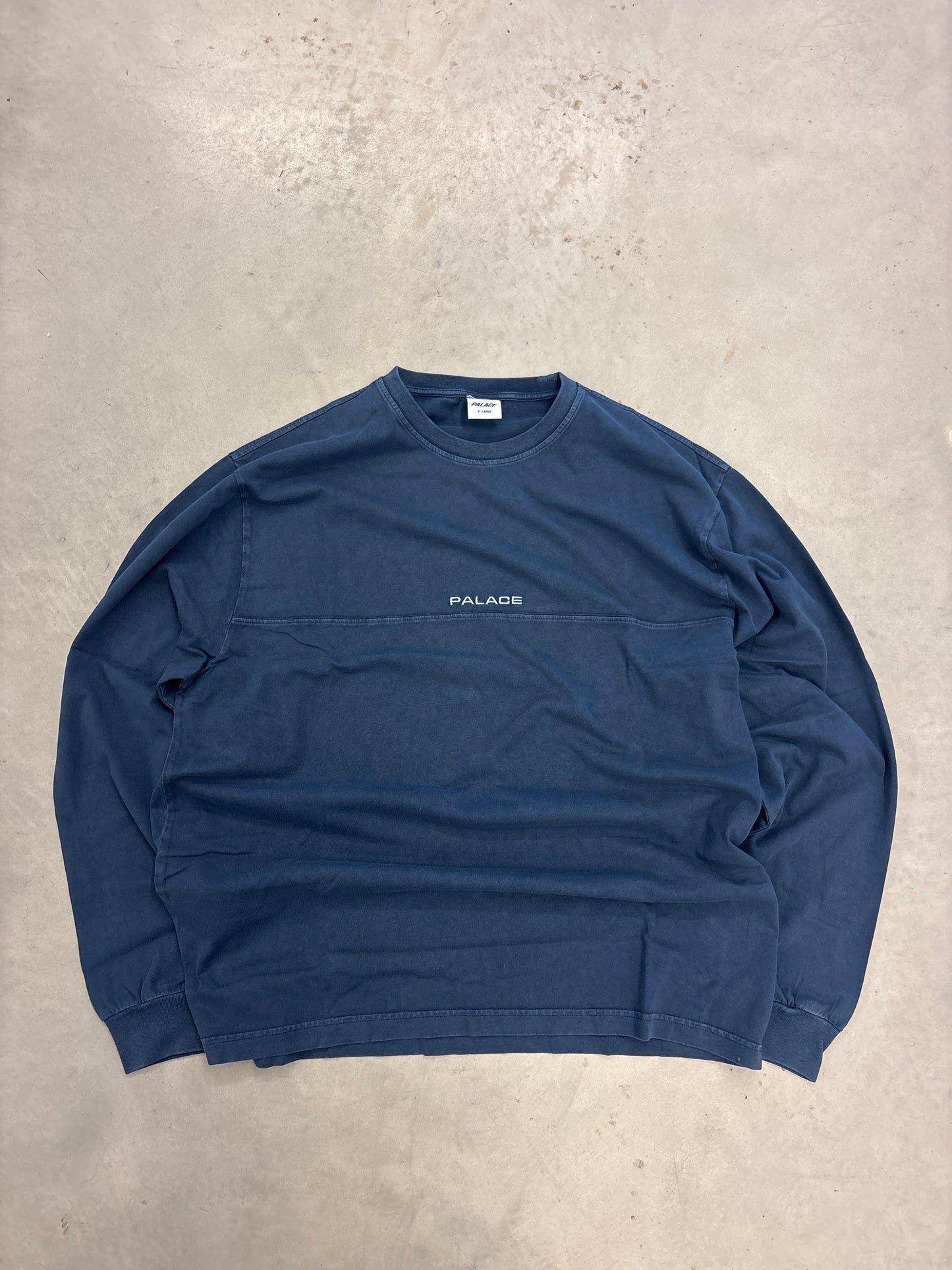 Palace Micro Pigment Longsleeve Navy