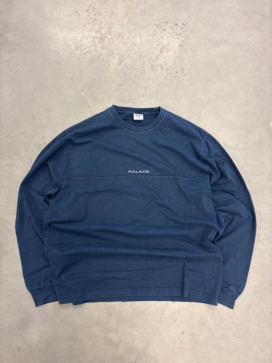 Palace Micro Pigment Longsleeve Navy
