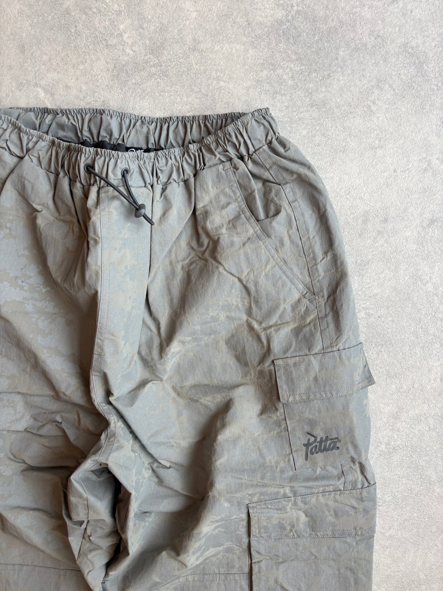 Patta Digi Camo Reflective Cargo Pants M