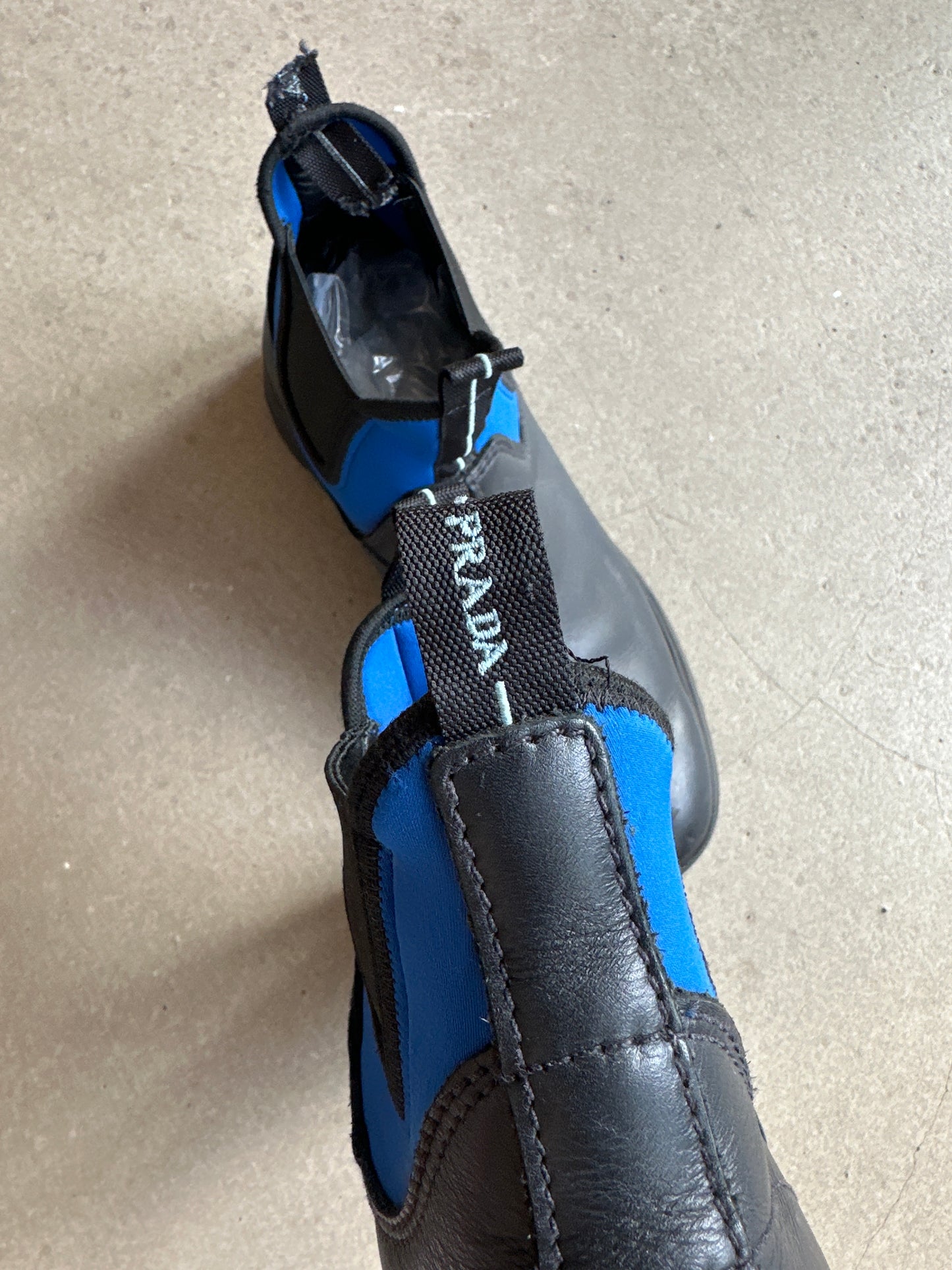 Prada Leather Brixxen Boots Size 11