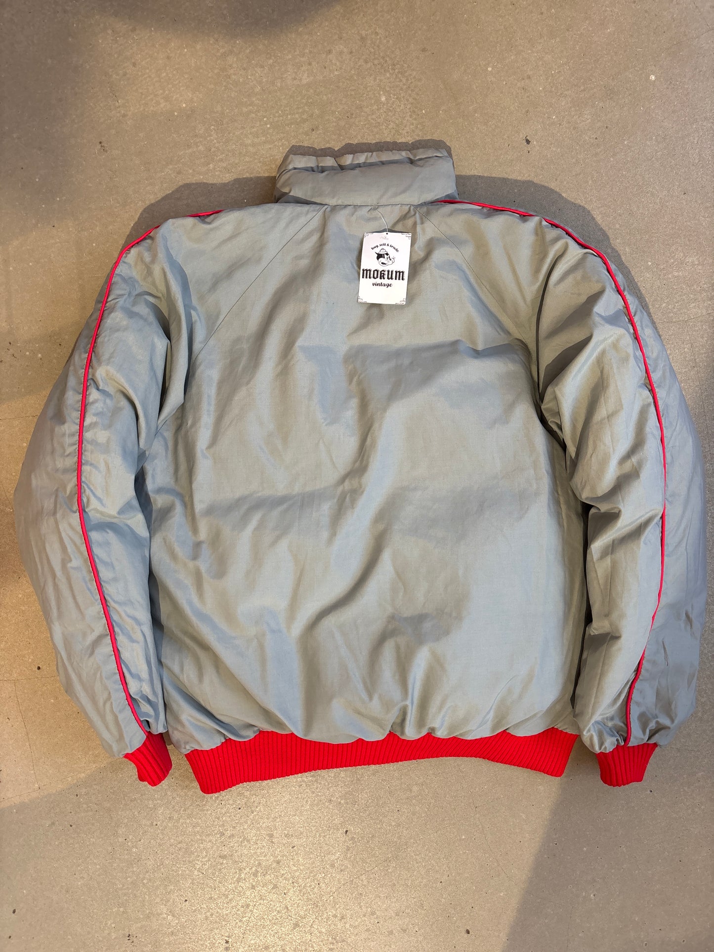 Moncler Reversible Puffer Jacket Red/Grey XL