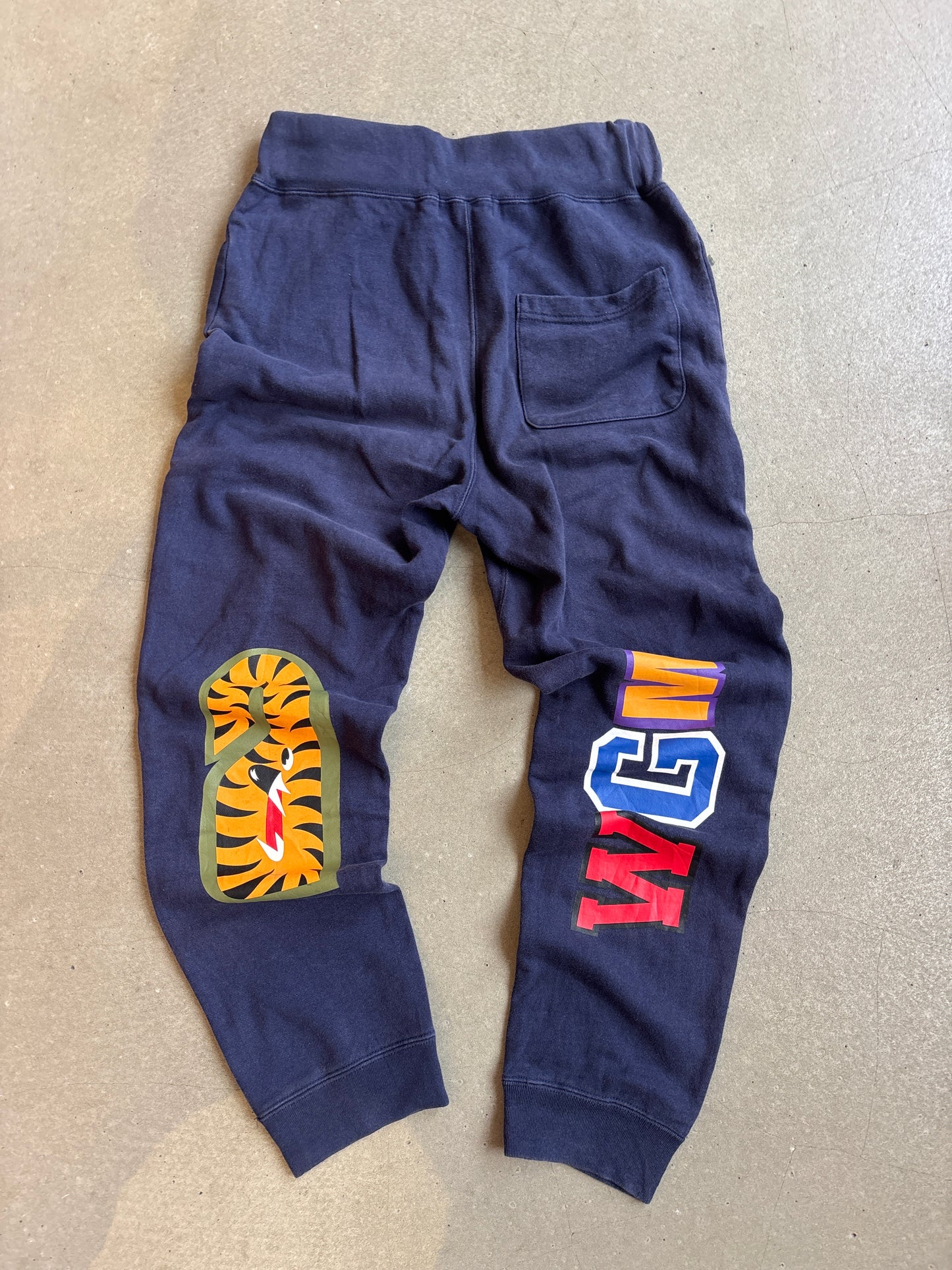 Bape Shark Jogger Size S Navy