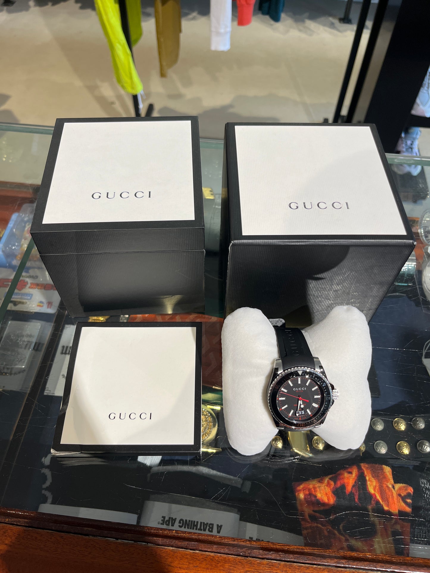 Gucci Dive Watch 45mm Black