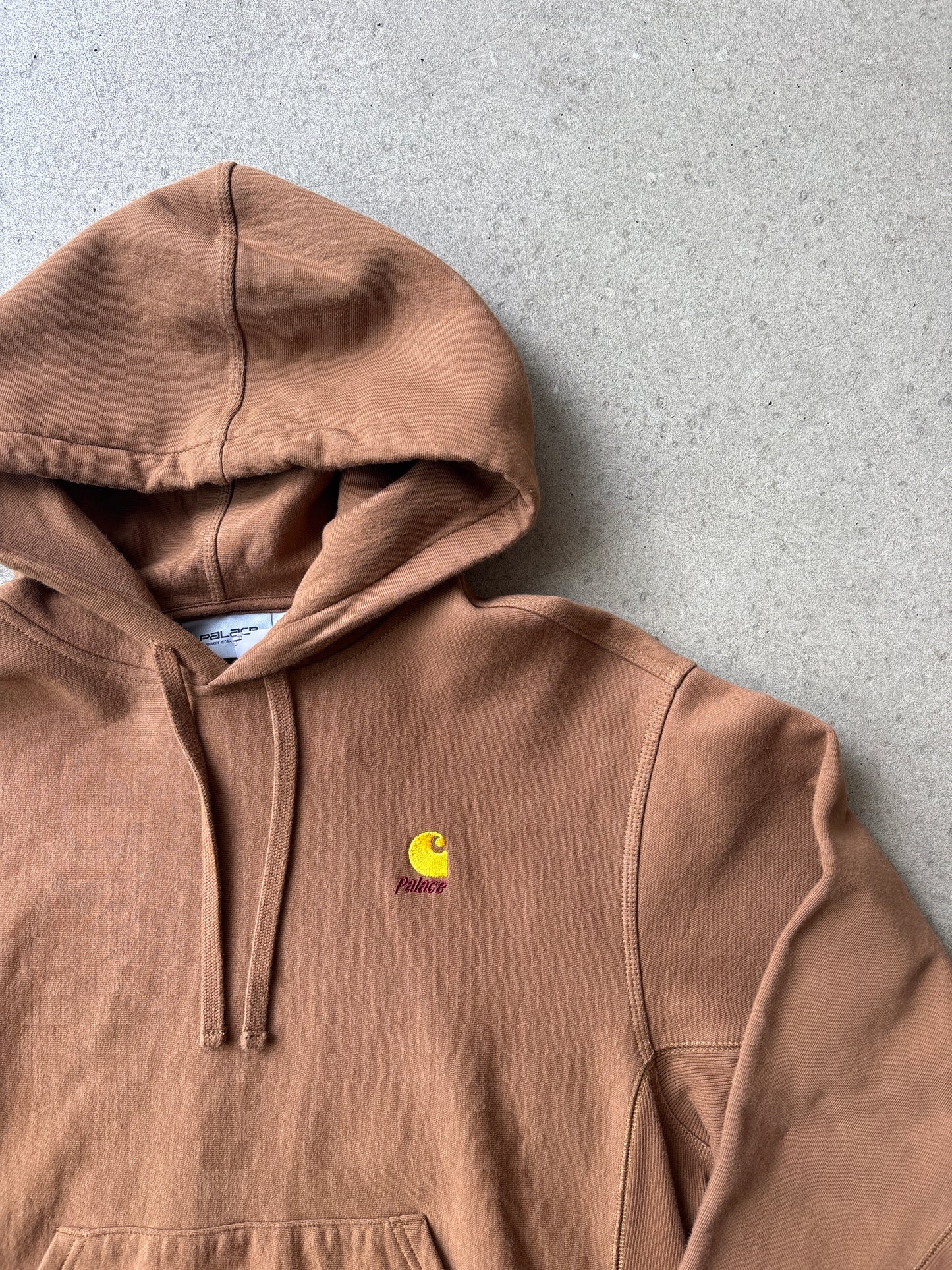 Palace x Carhartt WIP Hood Brown
