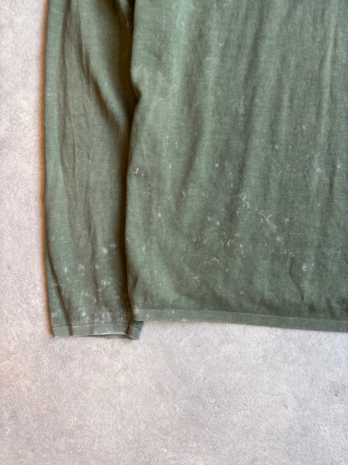 Stone Island Off-dye OVD/dust Sweater Army Green L