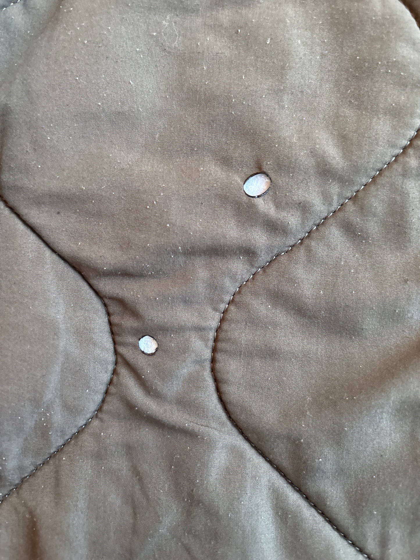 Vintage Stone Island Lino Flax Lined Parka Grey Medium