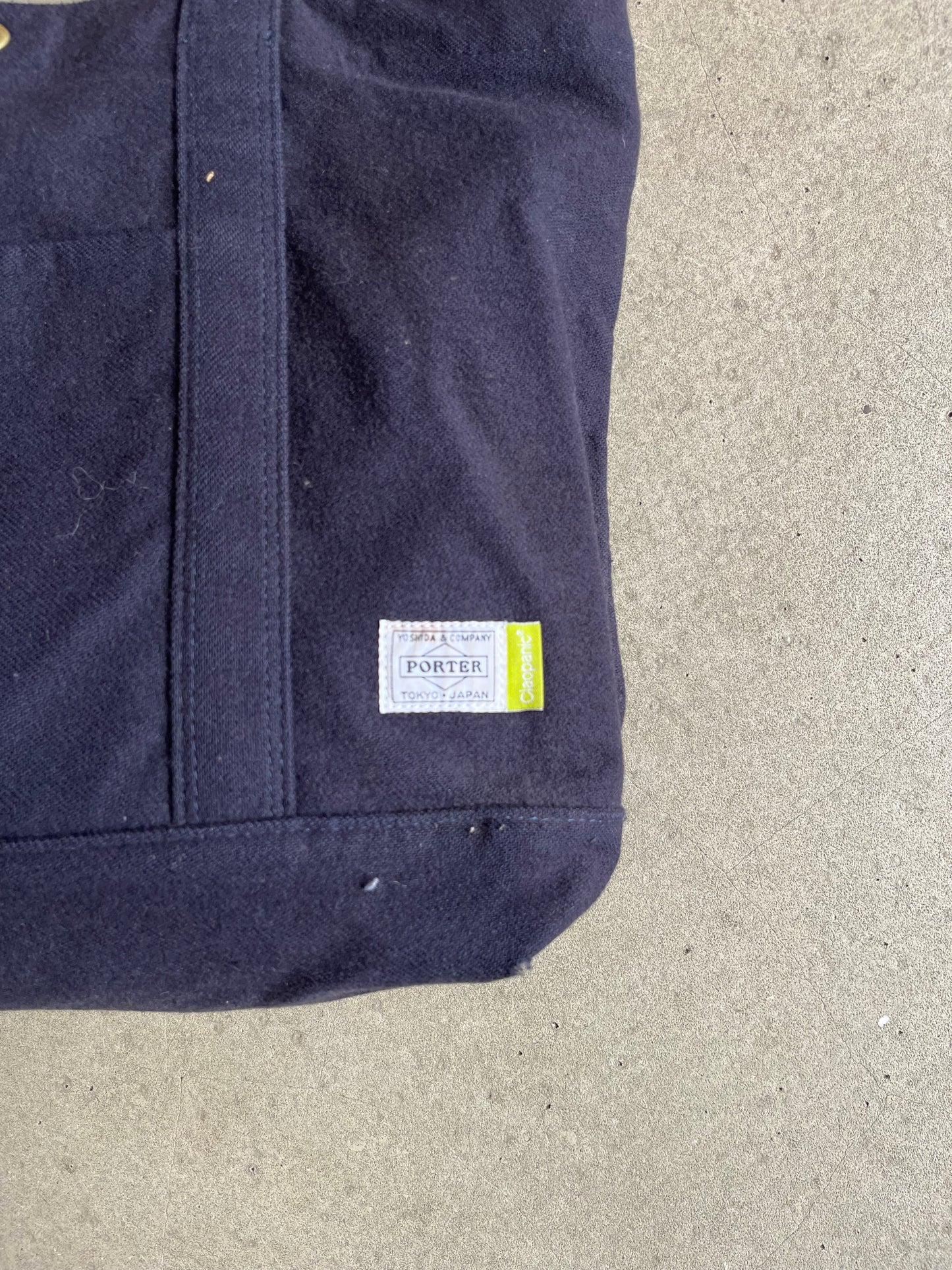 Porter Ciaopanic Tokyo Lab Tote Bag Navy