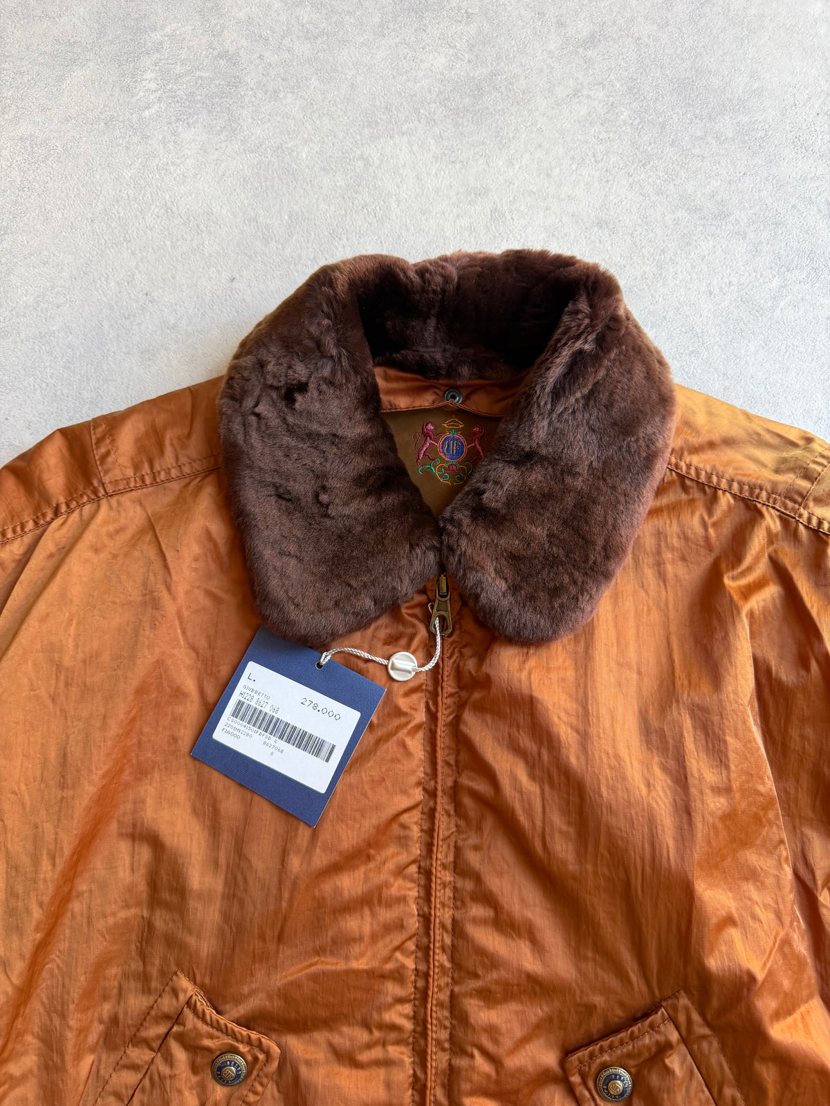 Belfe & Belfe Bomber Jacket Caramel L