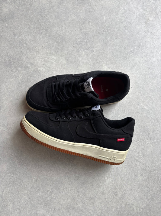 Nike X Supreme Air Force 1 Low Premium '08 Black 44