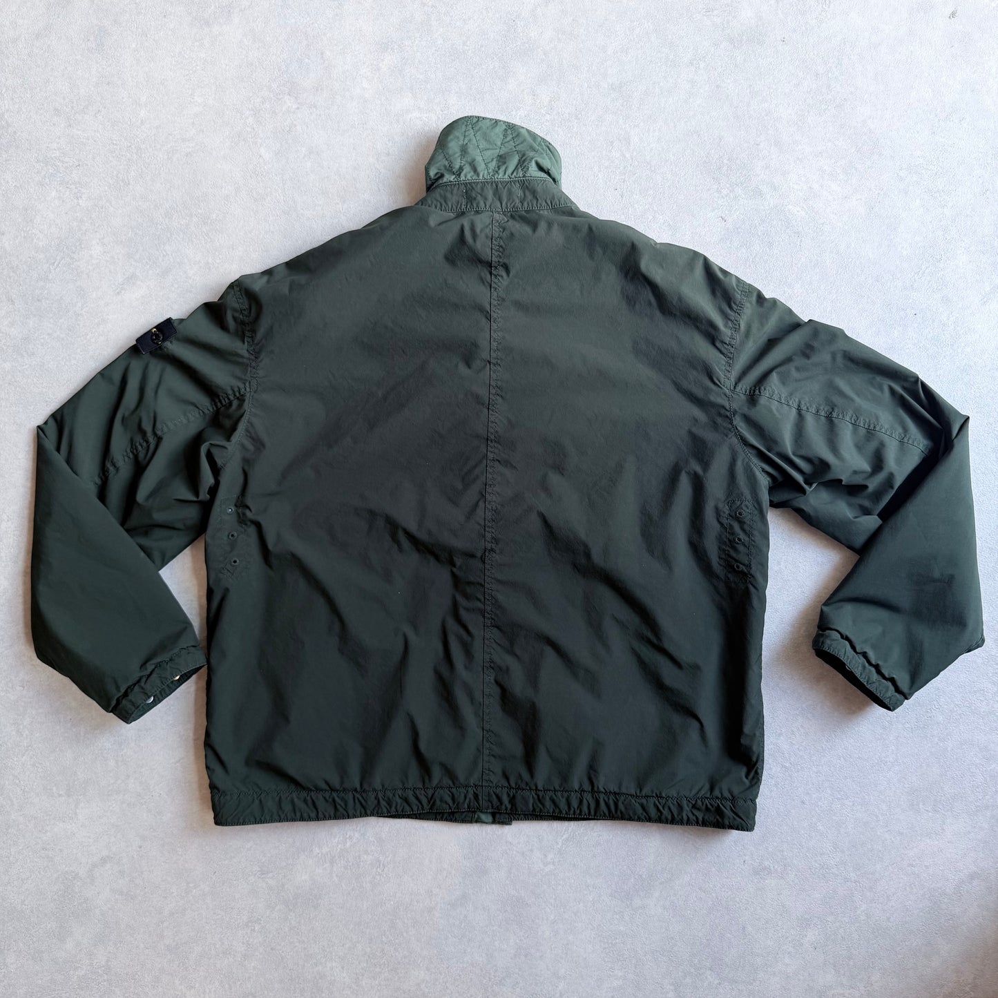 Stone Island  Light Compact Touch Poly-Tc Jacket Army Green XL