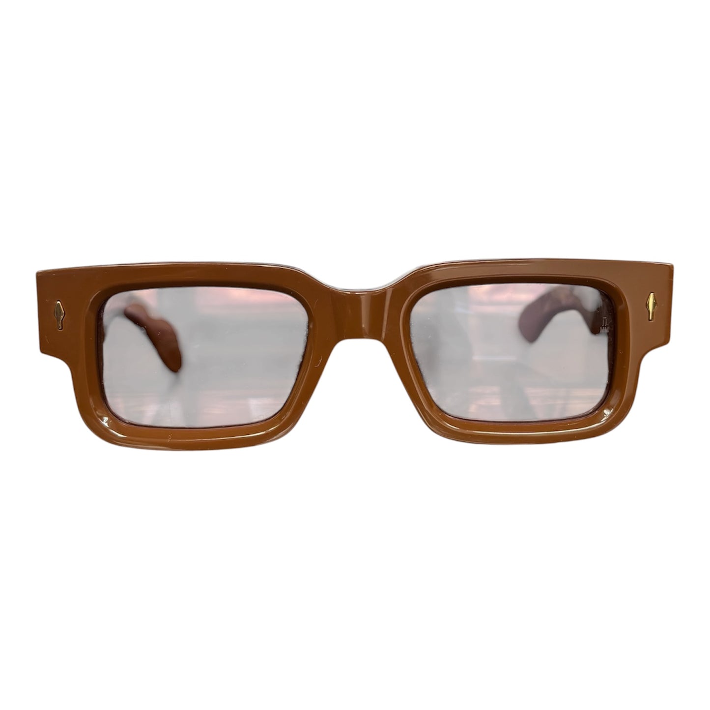 Jacques Marie Mage Ascari Sunglasses Brown