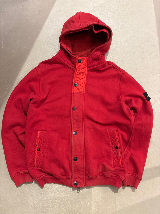 Stone Island Hoodie Dual Hood Red 2013