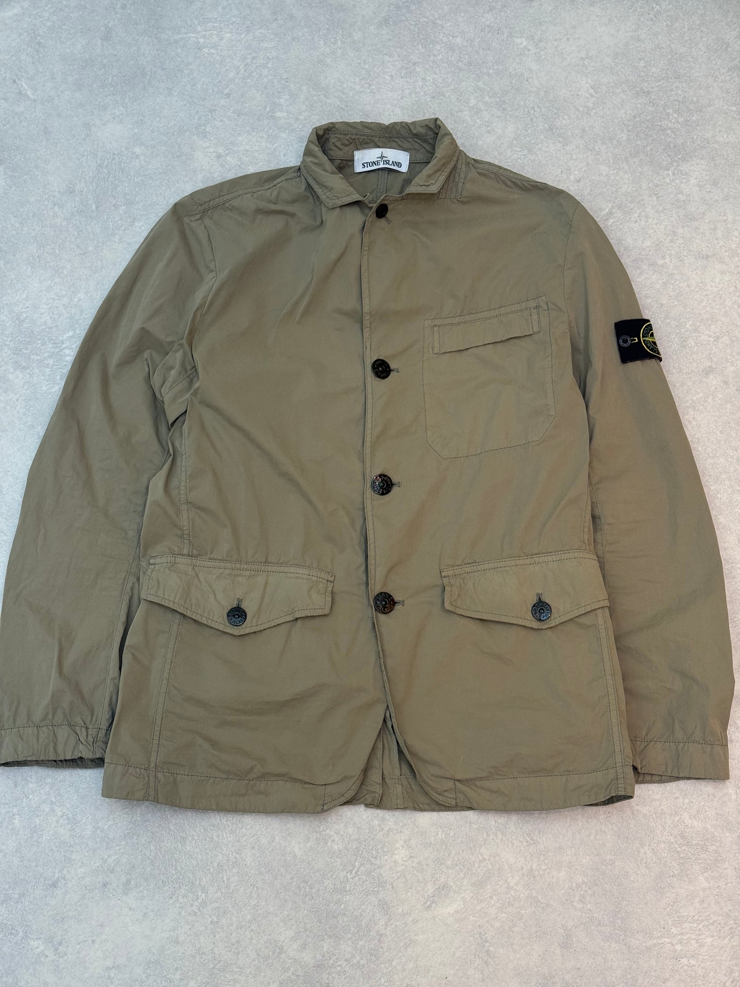 Stone Island David Light-TC Overshirt Brown Large