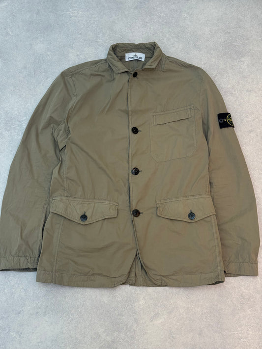 Stone Island David Light-TC Overshirt Brown Large