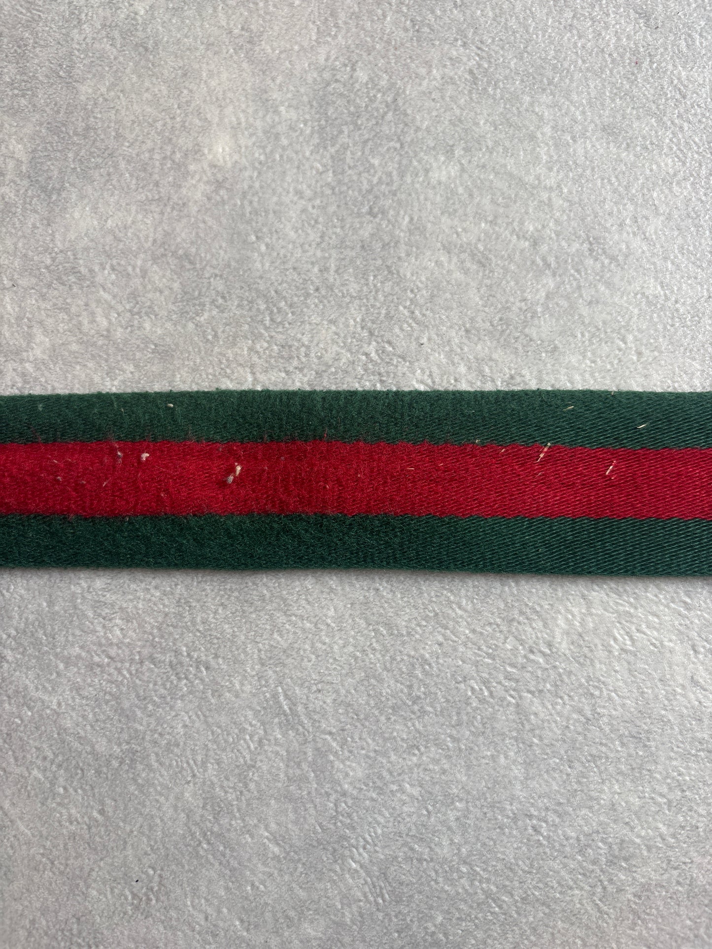 Gucci Cloth Belt Green Red