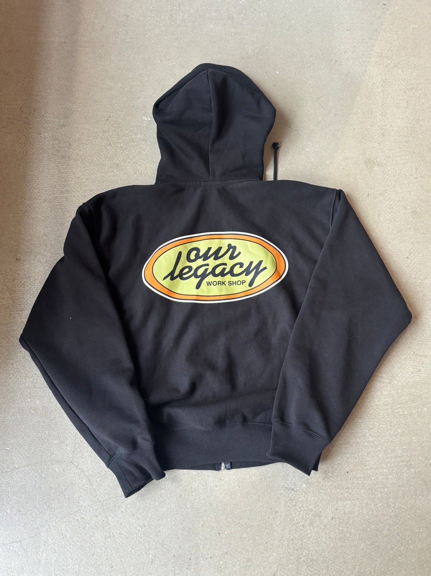 Stussy Our Legacy Workshop Hoodie Black L