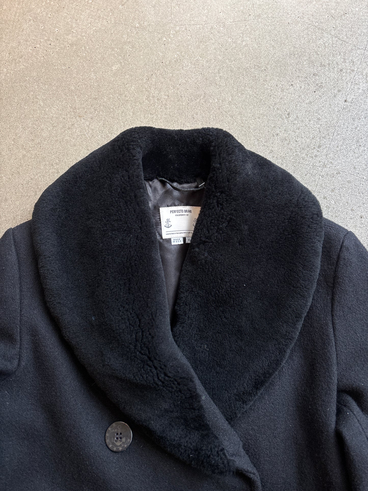 Schott NYC Limited Edition Perfecto Thompson Wool Coat XL