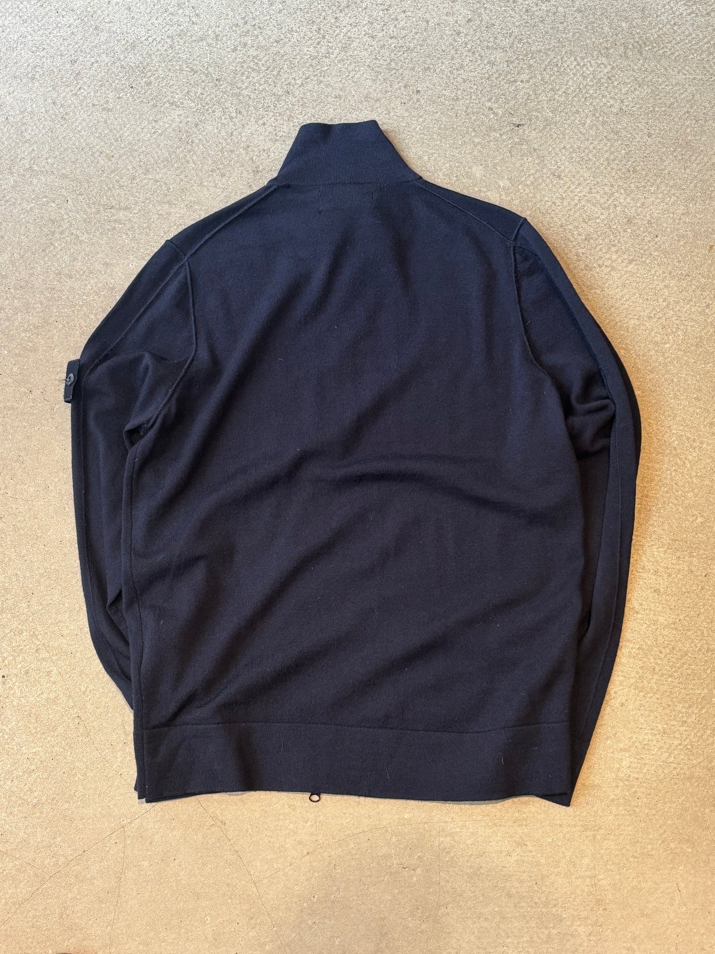 Stone Island Full Zip Navy Knitwear Size XL