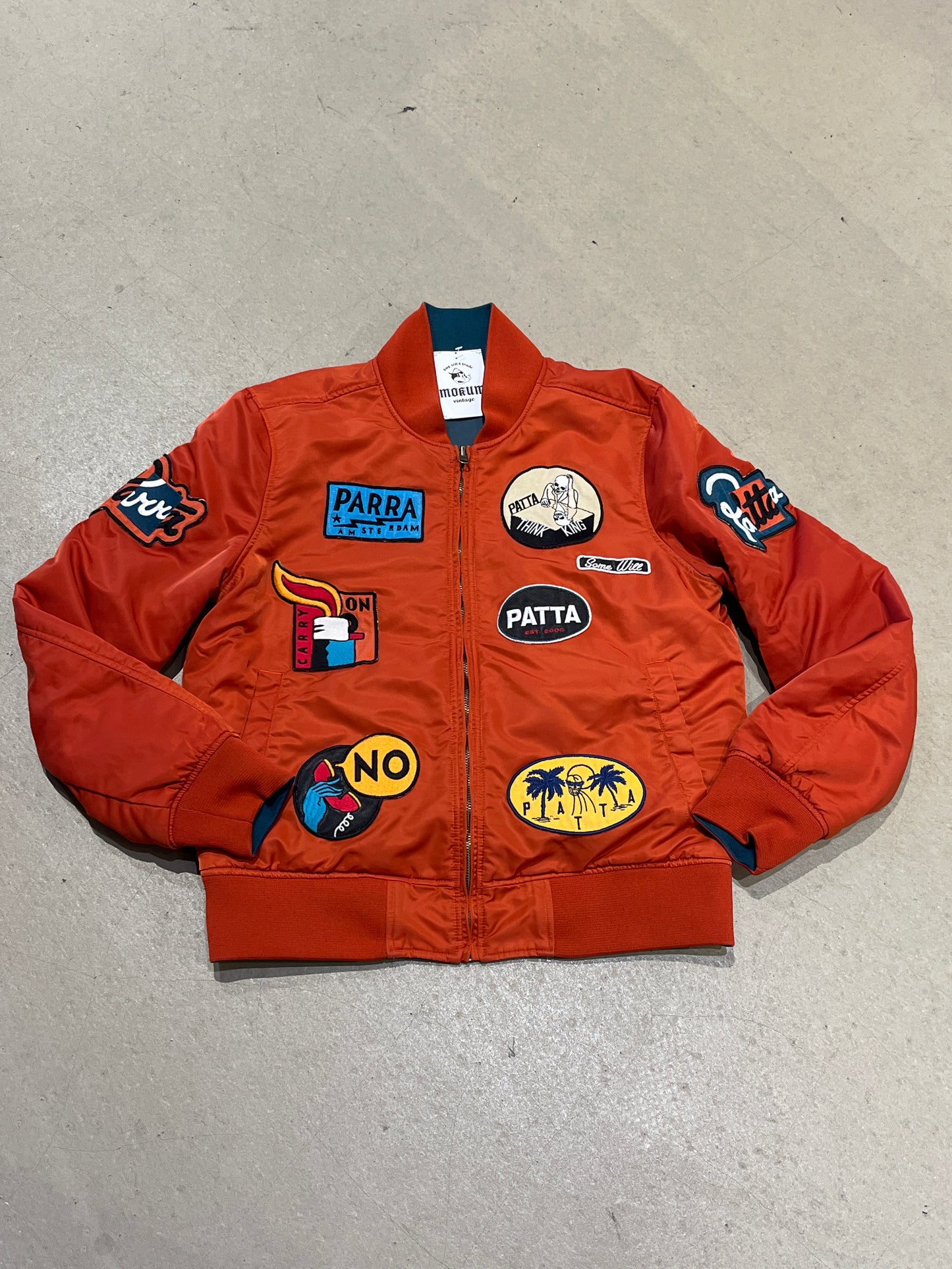 Patta x Parra Reversable Bomber Jacket size M