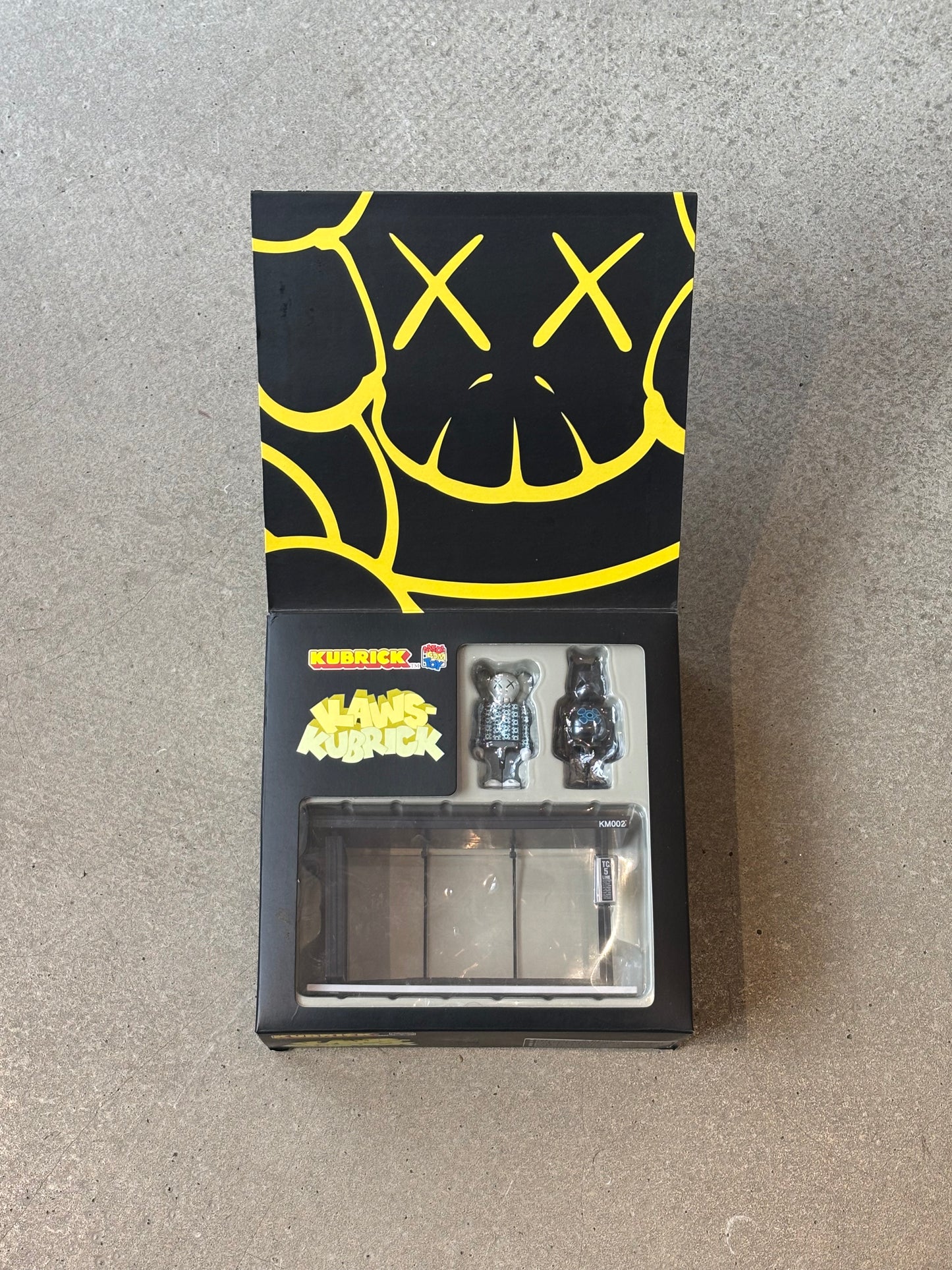 KAWS x Medicom Bus Stop Series Volume 2 Vinyl Toy Black/Blue