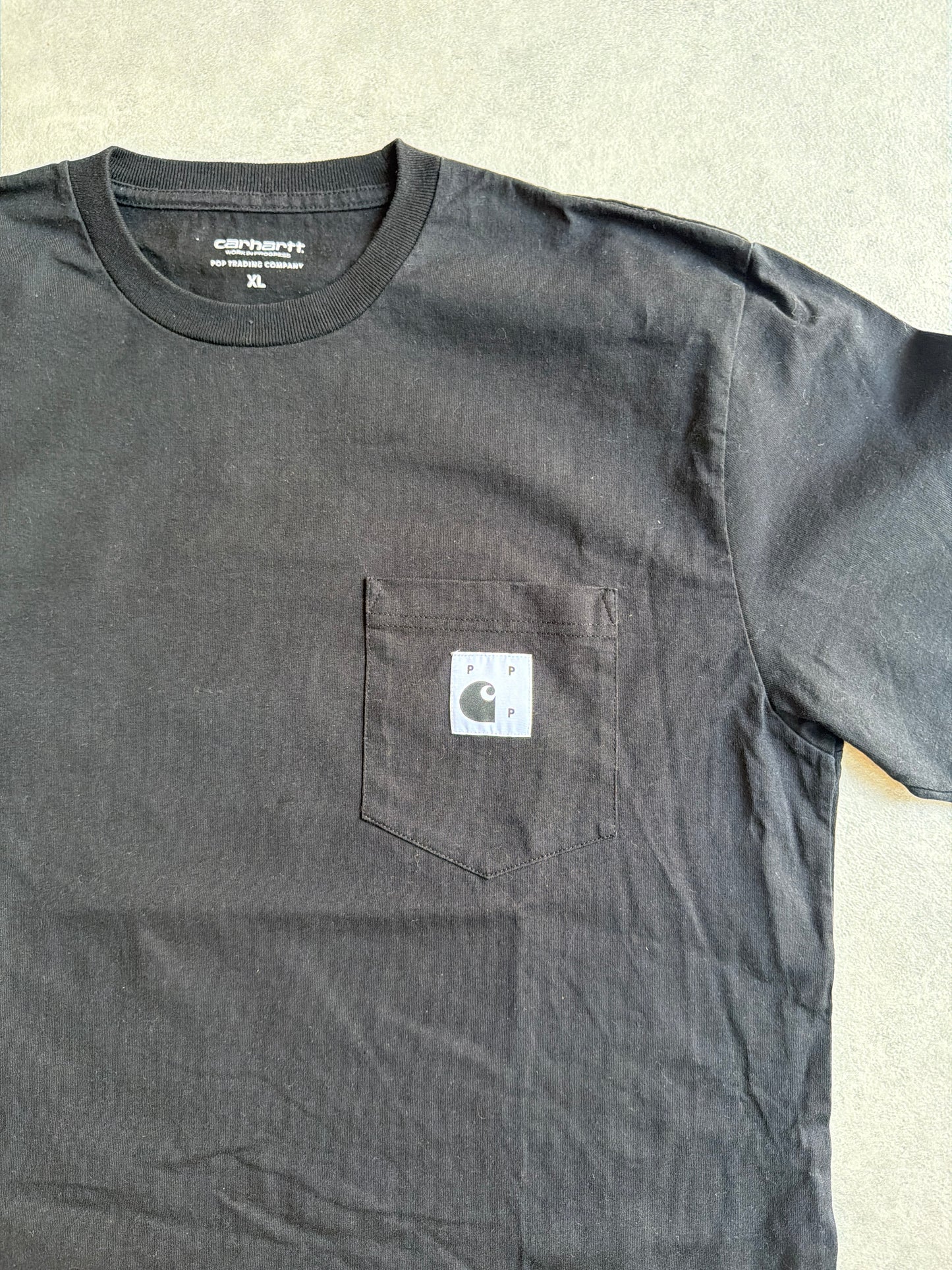 Carhartt x Pop Trading T-Shirt Black XL