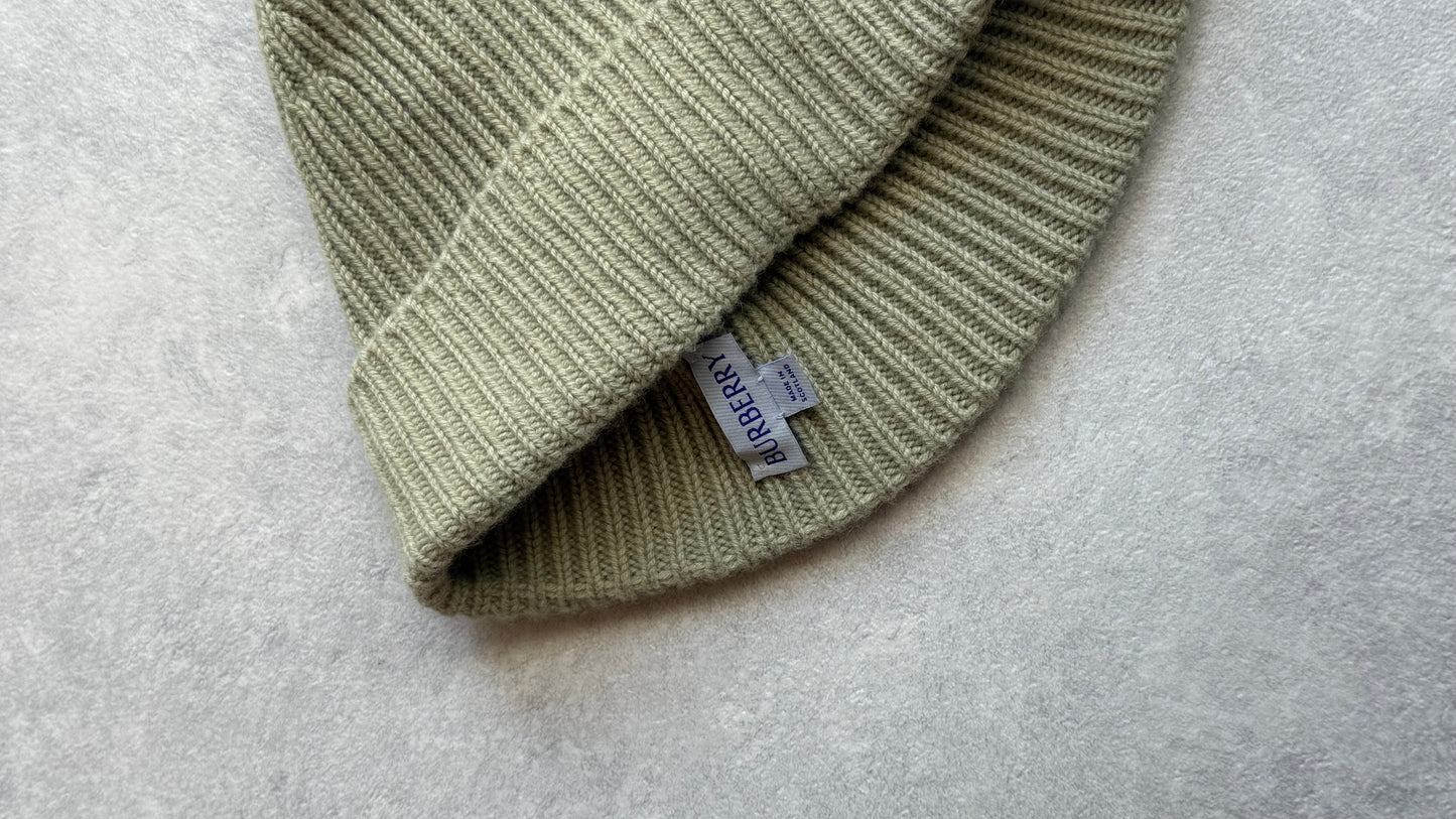 Burberry ribbed cashmere beanie Beige