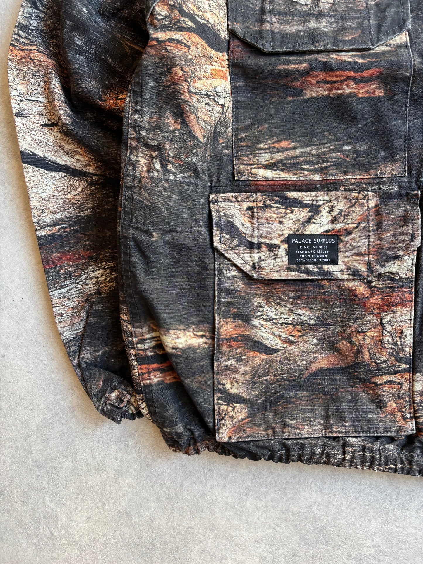 RN Ripstop Jacket Bark DPM